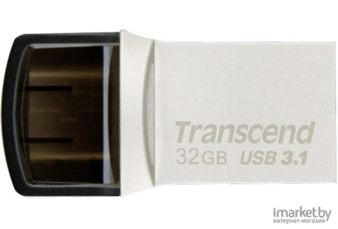 USB Flash Transcend JetFlash 890S USB3.1 + Type-C 32GB [TS32GJF890S]