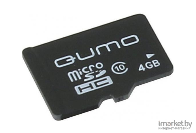 Карта памяти QUMO microSDHC (Class 10) 4GB (QM4GMICSDHC10)