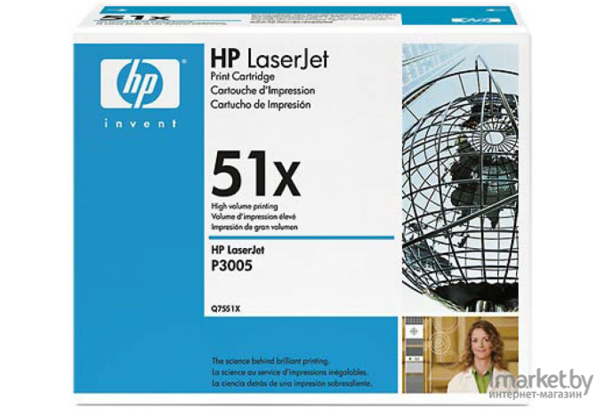 Картридж для принтера HP 51X (Q7551X)