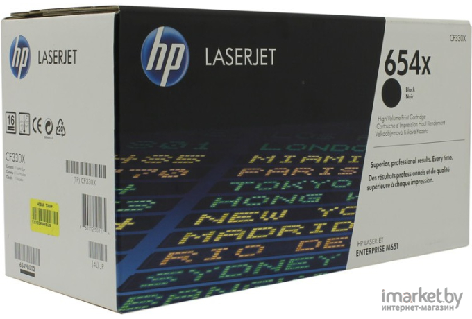 Картридж для принтера HP 654X (CF330X)