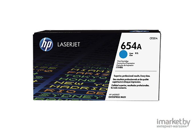 Картридж для принтера HP 654A (CF331A)