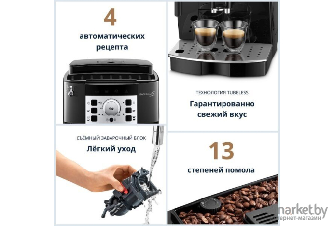 Кофемашина DeLonghi Magnifica S ECAM 22.110.SB