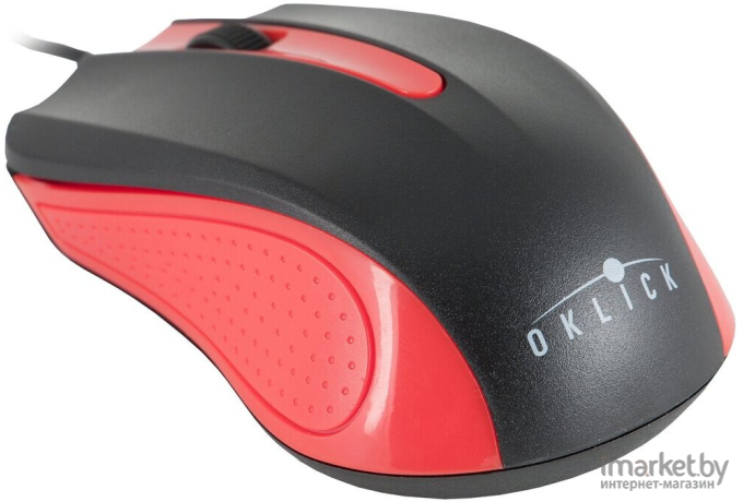 Мышь Oklick 225M Black/Red (288237)