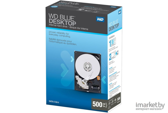 Жесткий диск WD Blue 500GB [WD5000AZLX]