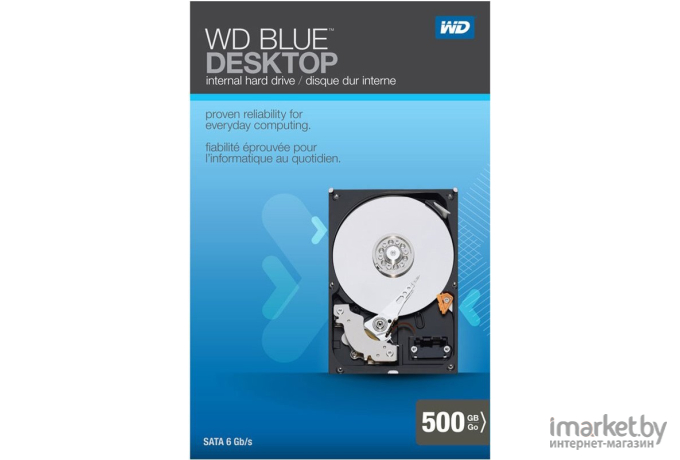 Жесткий диск WD Blue 500GB [WD5000AZLX]