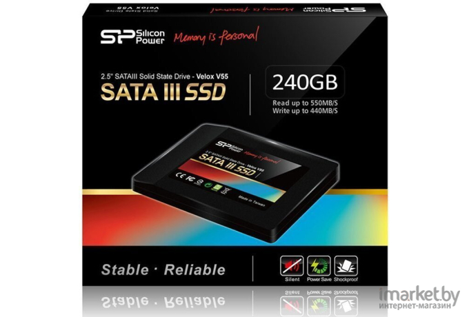 SSD Silicon-Power Velox V55 240GB (SP240GBSS3V55S25)