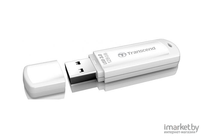 USB Flash Transcend JetFlash 730 128Gb White (TS128GJF730)