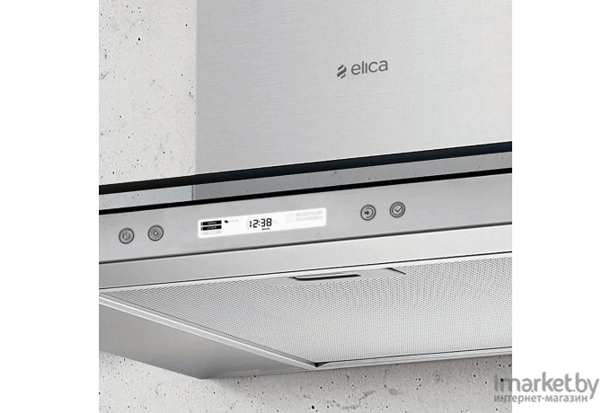 Кухонная вытяжка Elica Flat Glass Plus IX/A/90 [PRF0097368]