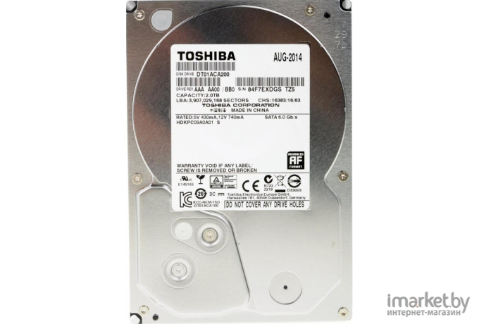 Жесткий диск Toshiba DT01ACA 2TB (DT01ACA200)