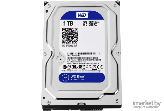 Жесткий диск WD Blue 1TB (WD10EZRZ)