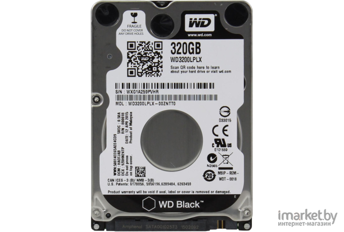 Жесткий диск WD Black 320GB (WD3200LPLX)