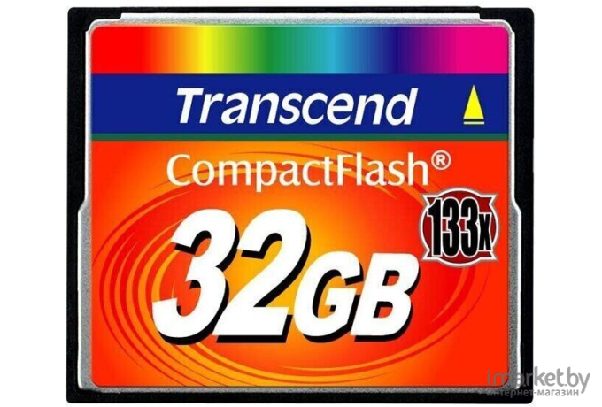 Карта памяти Transcend 133x CompactFlash 32 Гб (TS32GCF133)