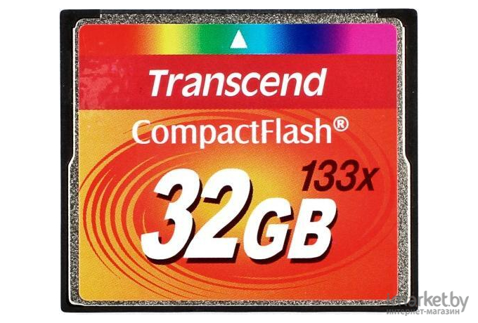 Карта памяти Transcend 133x CompactFlash 32 Гб (TS32GCF133)