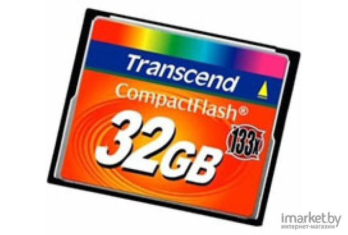 Карта памяти Transcend 133x CompactFlash 32 Гб (TS32GCF133)