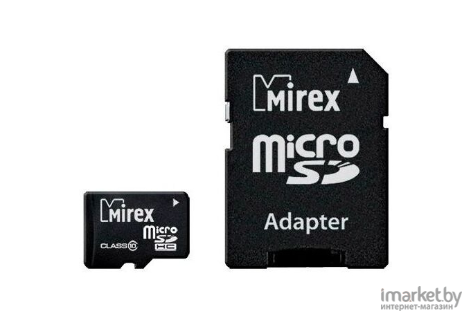 Карта памяти Mirex microSDHC (Class 10) 4GB (13613-AD10SD04)