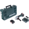 Аккумуляторная угловая шлифовальная машина Metabo W 18 LTX 125 602174610