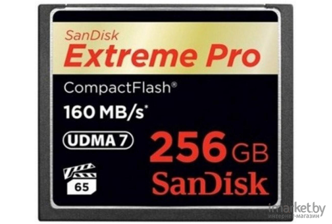 Карта памяти SanDisk Extreme Pro CompactFlash 256GB [SDCFXPS-256G-X46]