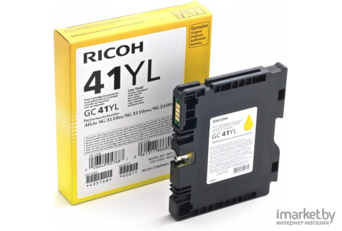 Картридж для принтера Ricoh GC 41YL (405768)
