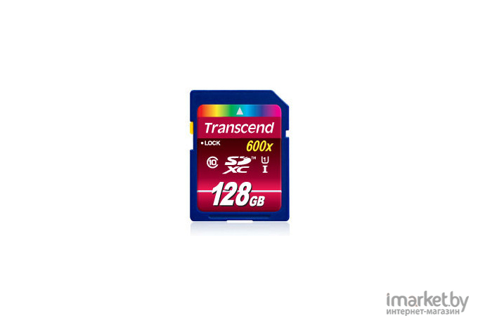 Карта памяти Transcend SDXC UHS-I (Class 10) 600x Ultimate 128GB (TS128GSDXC10U1)