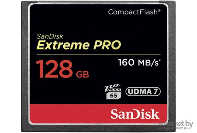 Карта памяти SanDisk Extreme Pro CompactFlash 128GB [SDCFXPS-128G-X46]