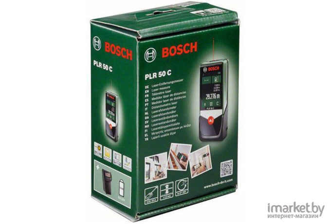 Дальномер лазерный Bosch PLR 50 C (0.603.672.220)