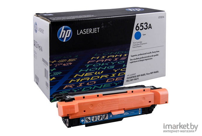 Картридж для принтера HP 653A (CF321A)