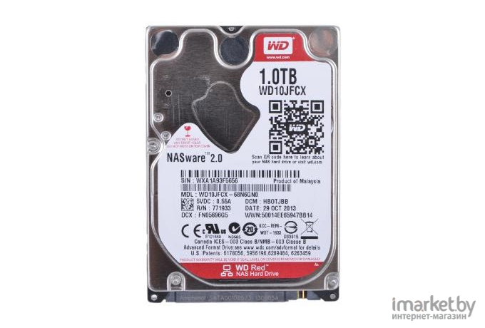 Жесткий диск WD Red 1TB (WD10JFCX)