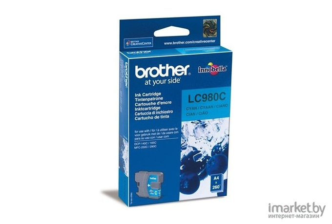 Картридж для принтера Brother LC980C