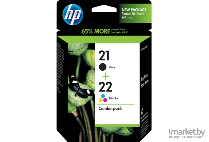 Картридж для принтера HP 21 Black/22 Tri-color (SD367AE)