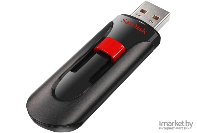 USB Flash SanDisk Cruzer Glide 64GB Black [SDCZ600-064G-G35]