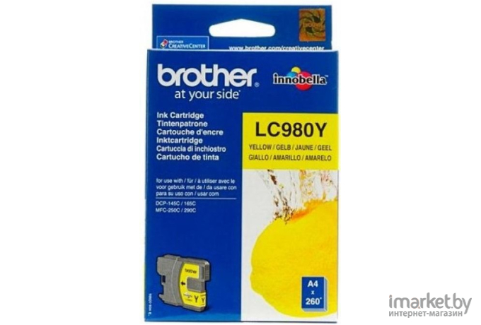 Картридж для принтера Brother LC980Y