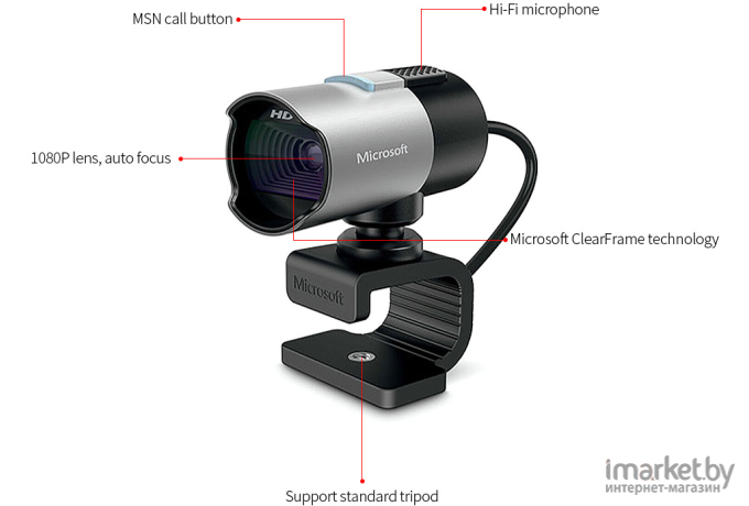 Веб-камера Microsoft LifeCam Studio Q2F-00018