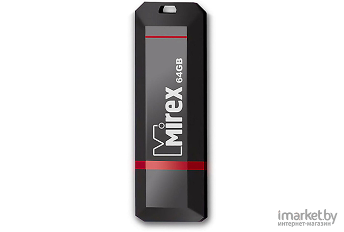 USB Flash Mirex Knight Black 64GB [13600-FMUKNT64]