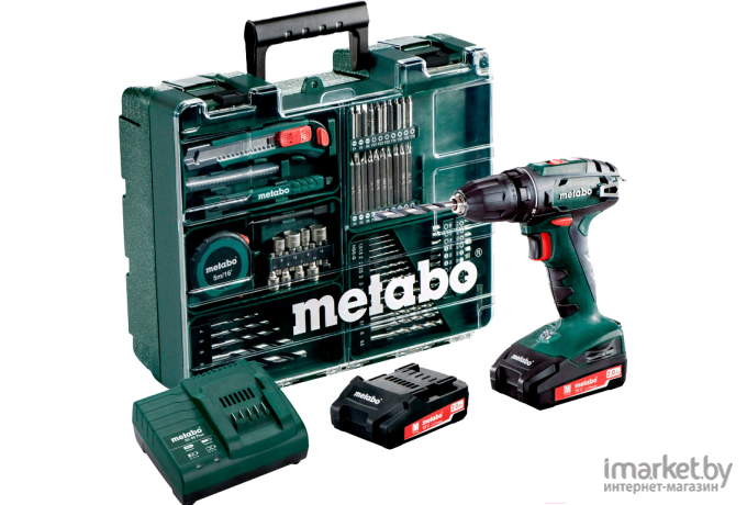 Дрель-шуруповерт Metabo BS 18 Set [602207880]