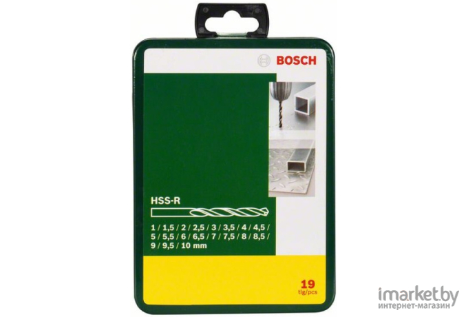 Набор сверл Bosch 2.607.019.435 (19 предметов)