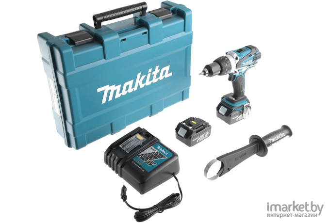 Дрель-шуруповерт Makita DDF458RFE