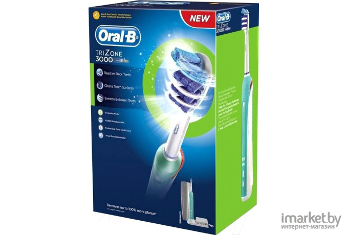 Электрическая зубная щетка Braun Oral-B Trizone 3000 (D20.535.3)