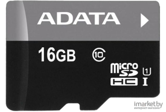 Карта памяти A-Data Premier microSDHC UHS-I U1 (10 Class) 16 Gb (AUSDH16GUICL10-RA1)