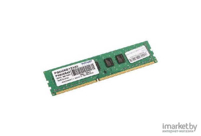 Оперативная память Patriot Signature 8GB DDR3 PC3-12800 (PSD38G16002)