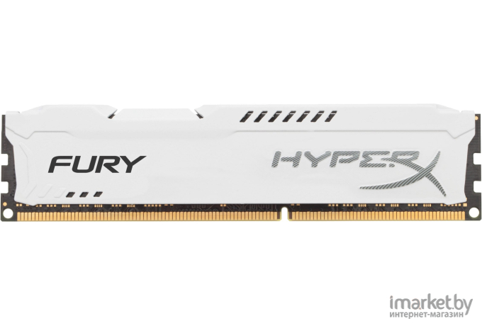 Оперативная память Kingston HyperX Fury White 8GB DDR3 PC3-14900 (HX318C10FW/8)