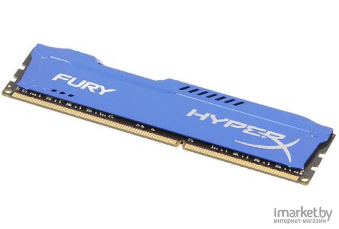Оперативная память Kingston HyperX Fury Blue 8GB DDR3 PC3-14900 (HX318C10F/8)
