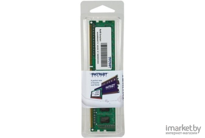 Оперативная память Patriot Signature 4GB DDR3 PC3-10600 (PSD34G133381)