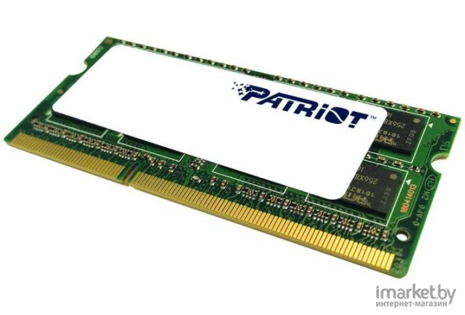 Оперативная память Patriot Memory for Ultrabook 8GB DDR3 SO-DIMM PC3-12800 (PSD38G1600L2S)