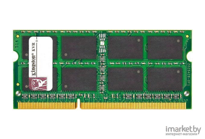 Оперативная память Kingston ValueRAM 8GB DDR3 SO-DIMM PC3-12800 [KVR16LS11/8]