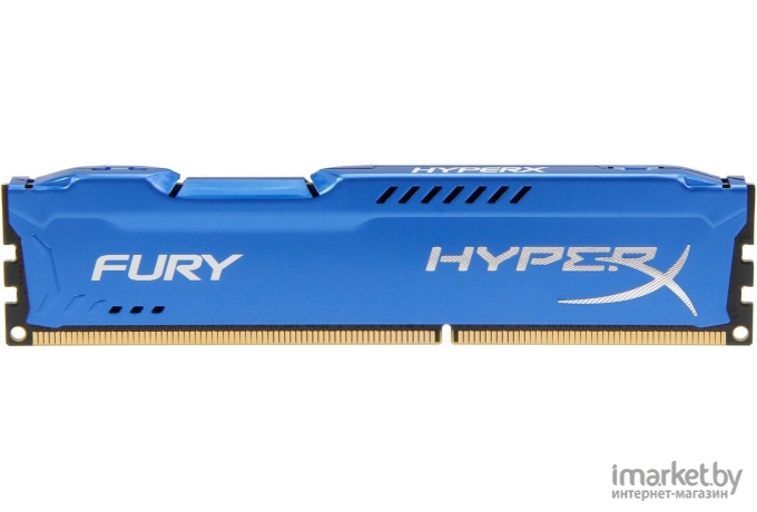 Оперативная память Kingston HyperX Fury Blue 4GB DDR3 PC3-14900 (HX318C10F/4)