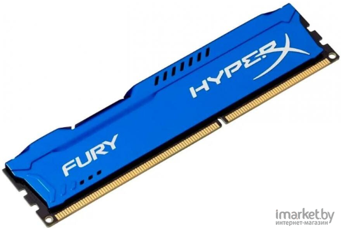 Оперативная память Kingston HyperX Fury Blue 4GB DDR3 PC3-14900 (HX318C10F/4)