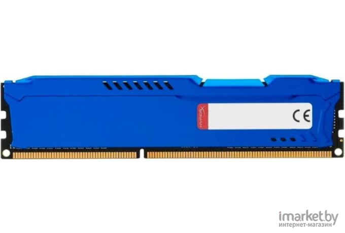 Оперативная память Kingston HyperX Fury Blue 4GB DDR3 PC3-14900 (HX318C10F/4)