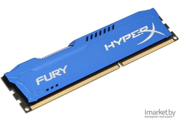 Оперативная память Kingston HyperX Fury Blue 2x4GB KIT DDR3 PC3-14900 (HX318C10FK2/8)