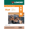 Фотобумага Lomond Матовая односторонняя A3 230 г/кв.м. 50 листов (0102156)