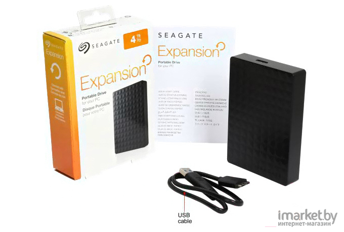 Внешний жесткий диск Seagate Expansion 4TB (STEA4000400)